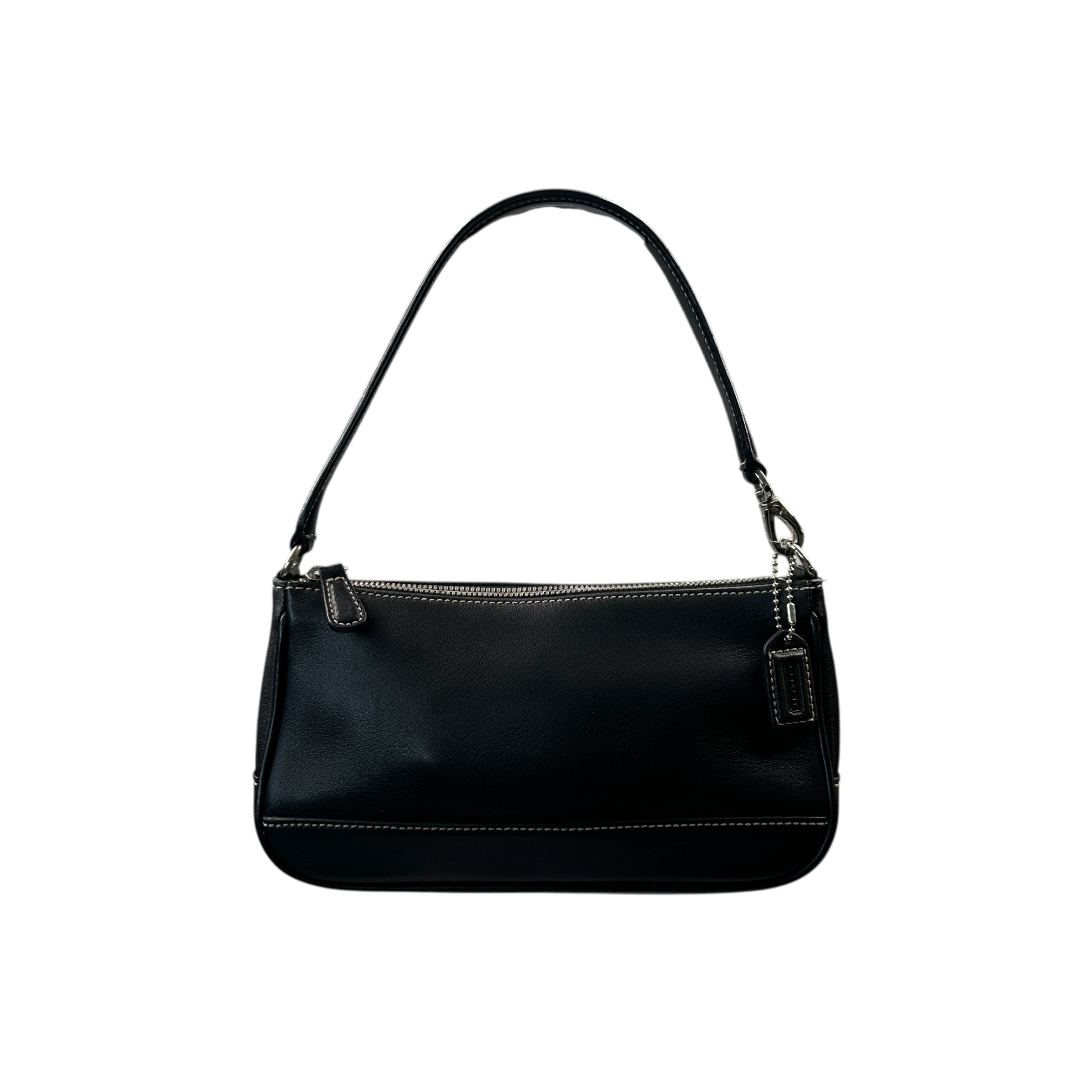 COACH LEATHER DEMI POCHETTE BAG