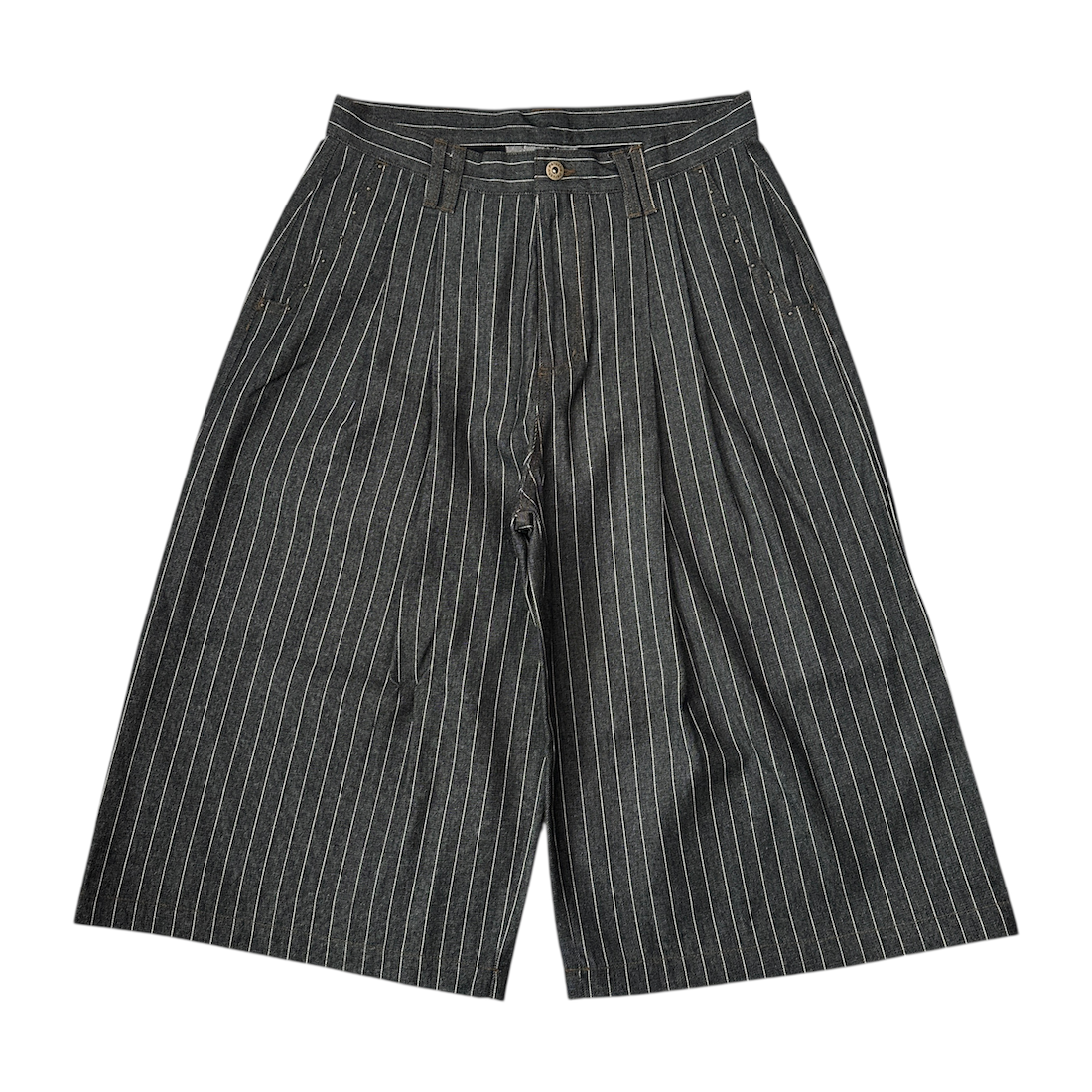 (NEW) PERUSHU STUDDED SHORTS - GREY