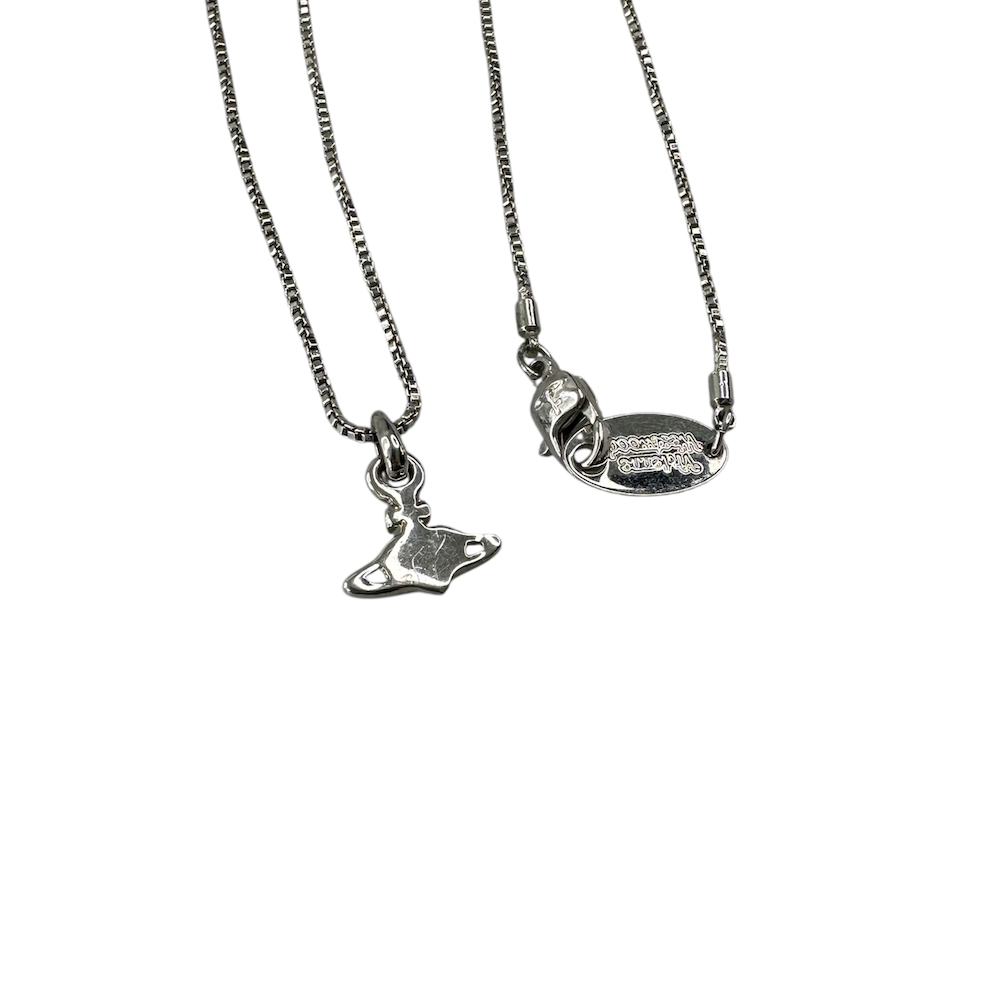 VIVIENNE WESTWOOD MICRO HEART NECKLACE - RED