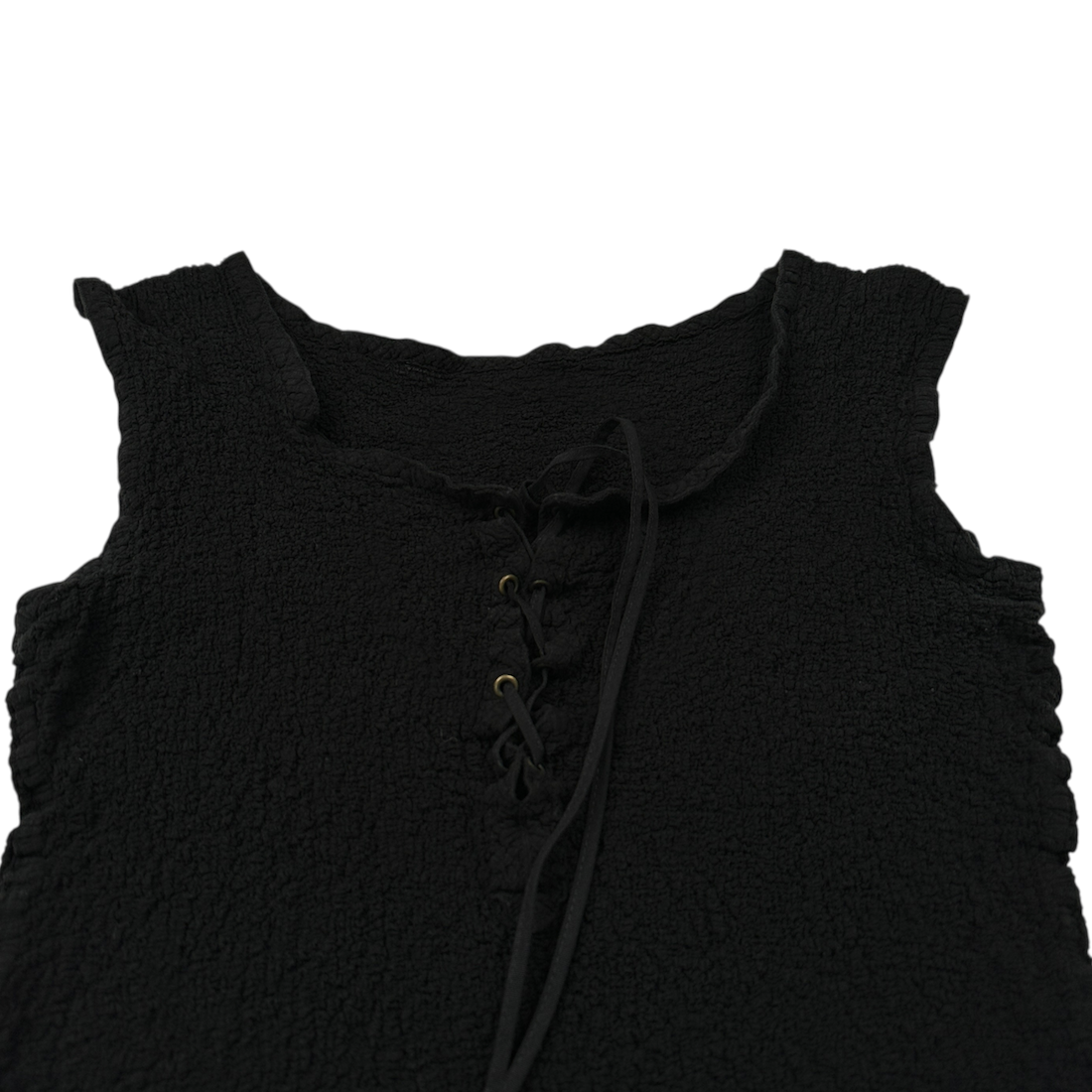 ISSEY MIYAKE ME LACE-UP TANK
