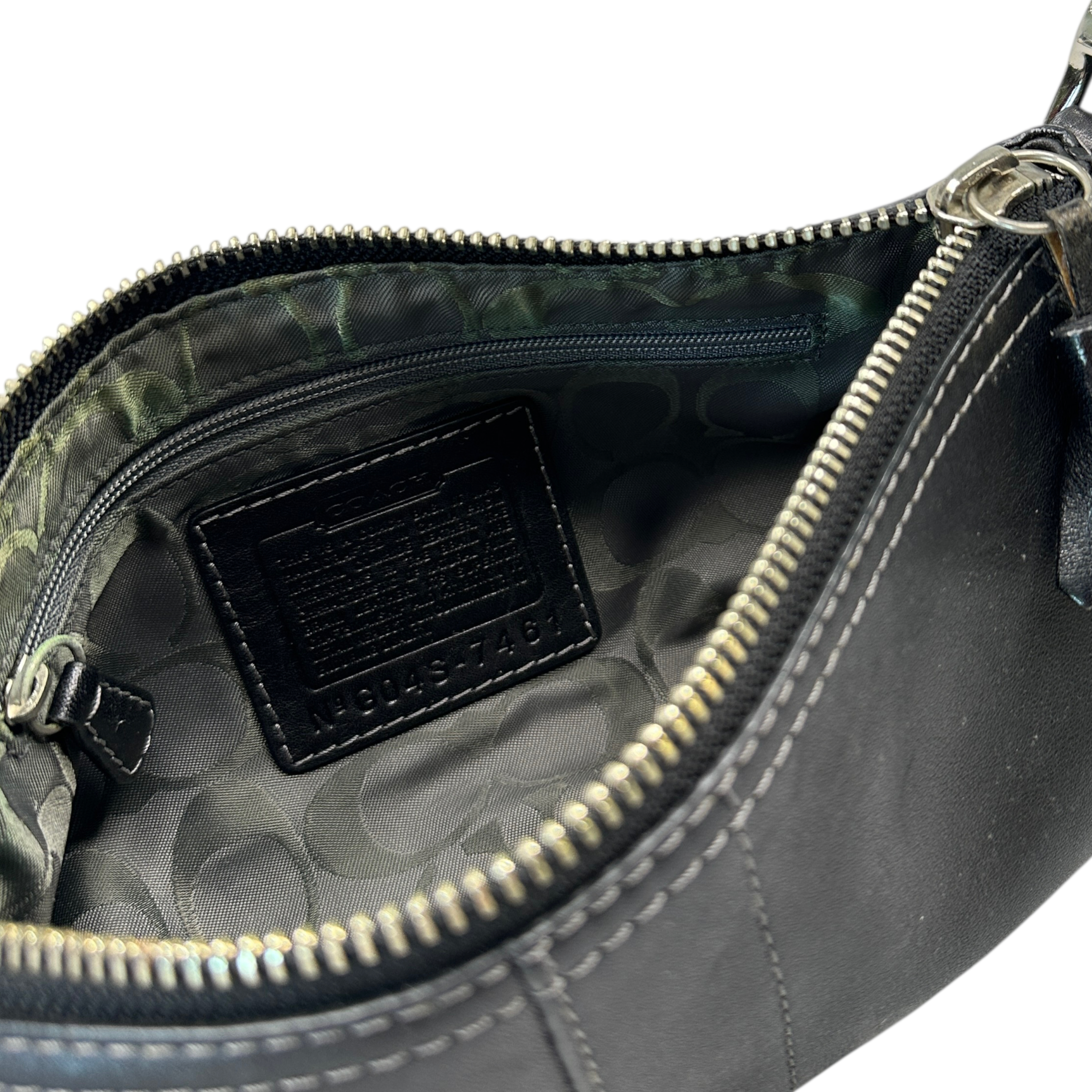 COACH LEATHER DEMI SHOULDER BAG