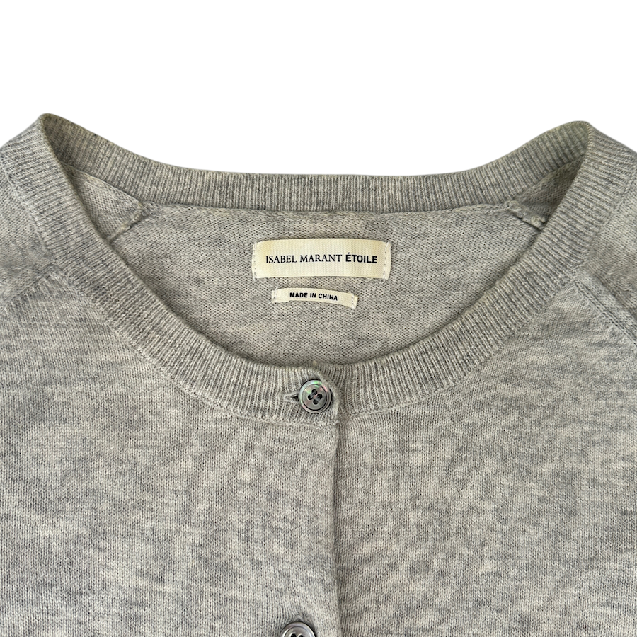 ISABEL MARANT ÉTOILE CARDIGAN - GREY