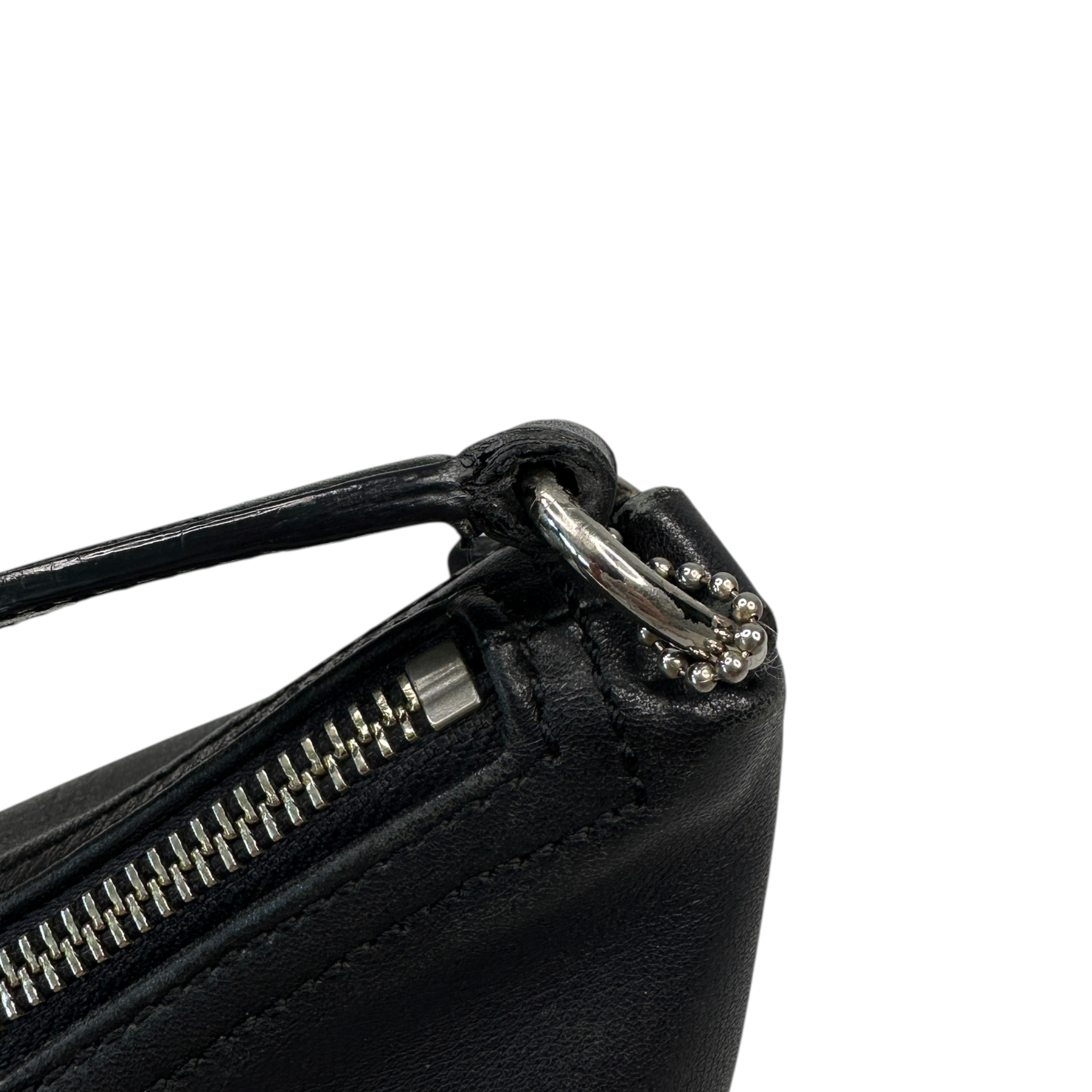 COACH LEATHER POCHETTE BAG