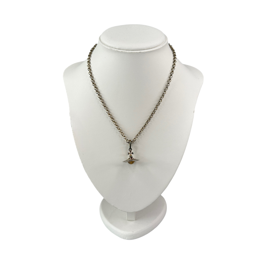 VIVIENNE WESTWOOD VINTAGE 3D ORB NECKLACE