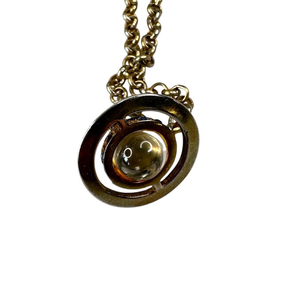 VIVIENNE WESTWOOD VINTAGE 3D ORB NECKLACE