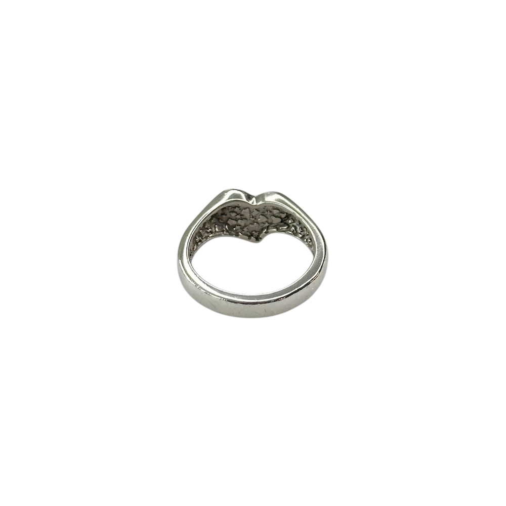 (L/7.5) VIVIENNE WESTWOOD 925 SILVER MARYBELLE RING