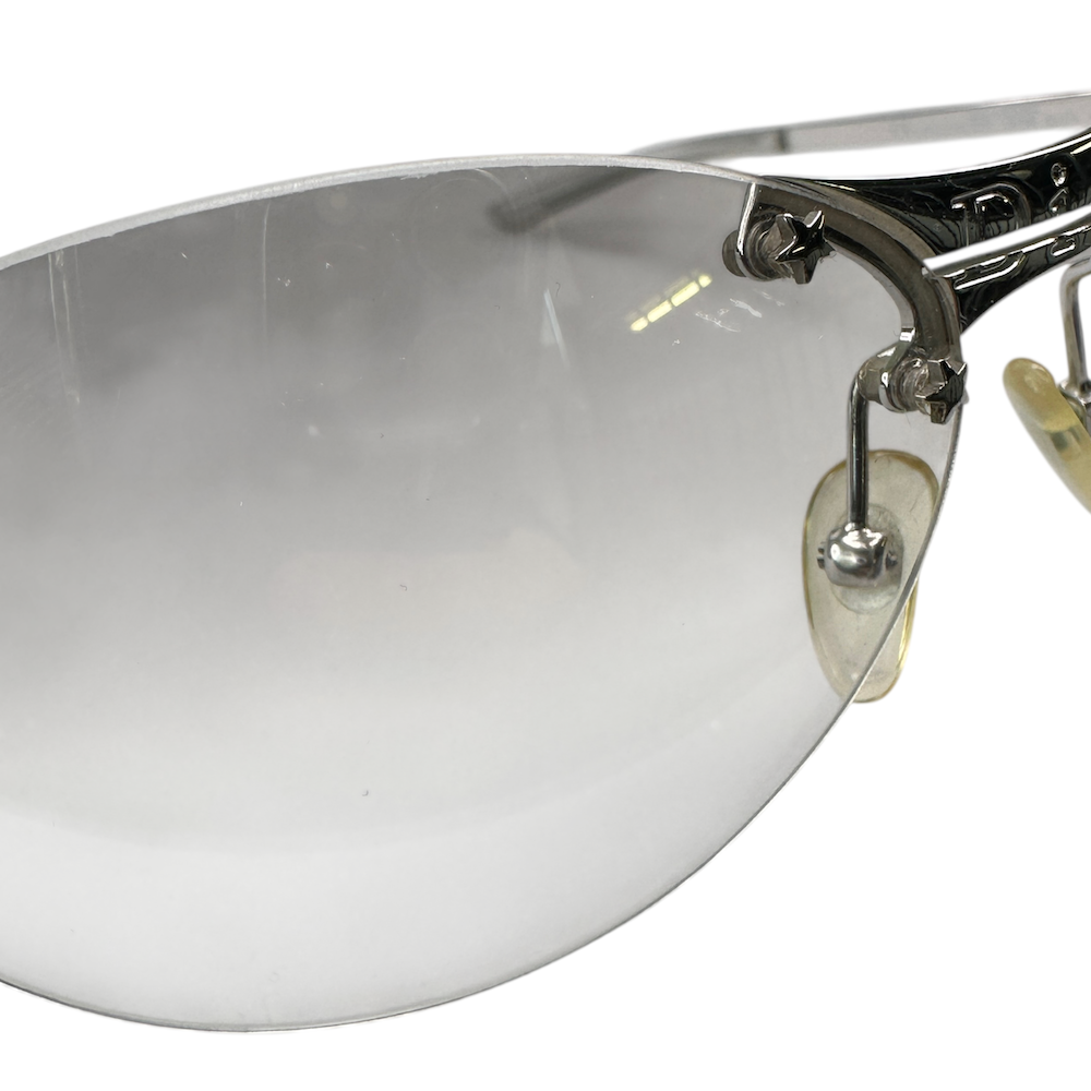 DIOR STARLIGHT RIMLESS SUNGLASSES - CLEAR