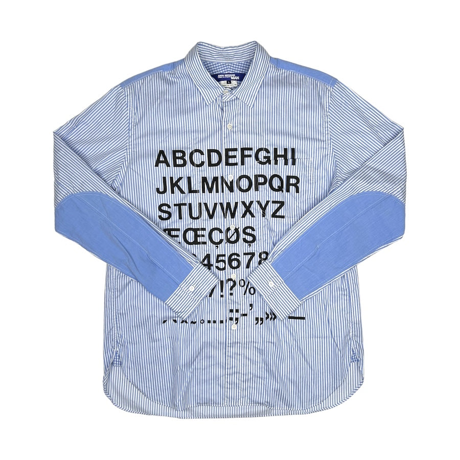 JUNYA WATANABE COMME DES GARÇONS ALPHABET SHIRT (2020)