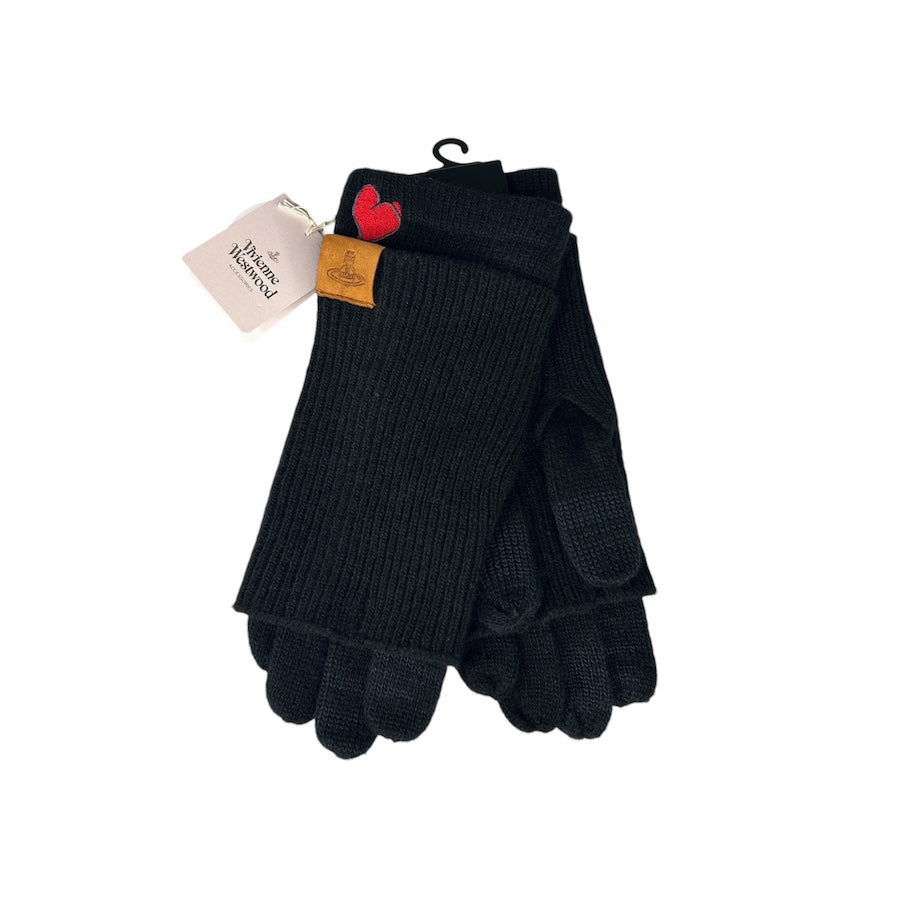 VIVIENNE WESTWOOD TOUCH WOOLLEN/NYLON GLOVES