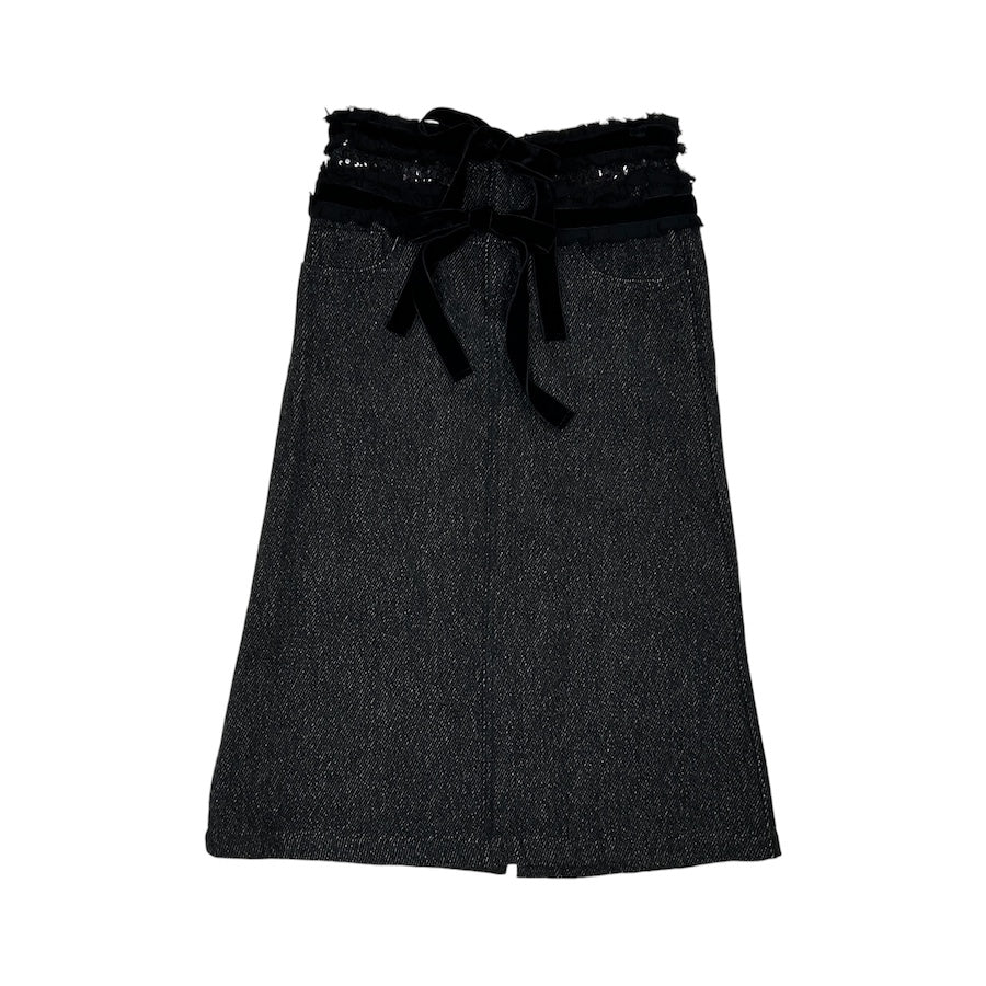 COMME DES GARCONS TRICOT 2006 WOOLLEN SKIRT YT4TGF