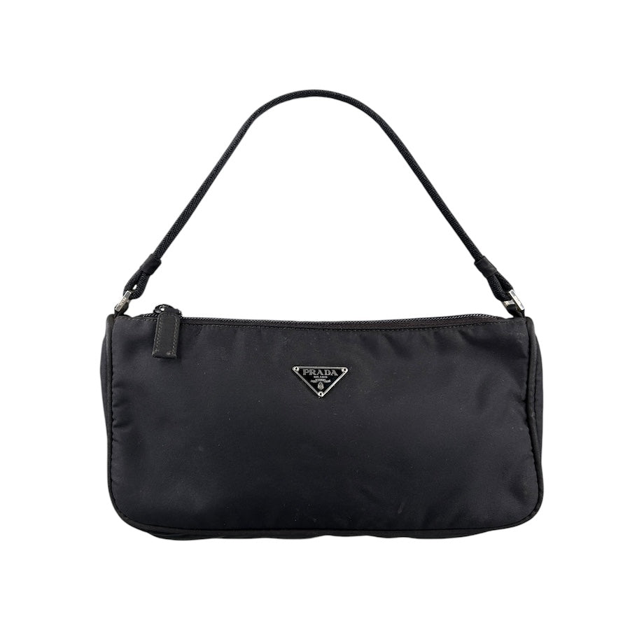 PRADA BLACK MINI POCHETTE BAG