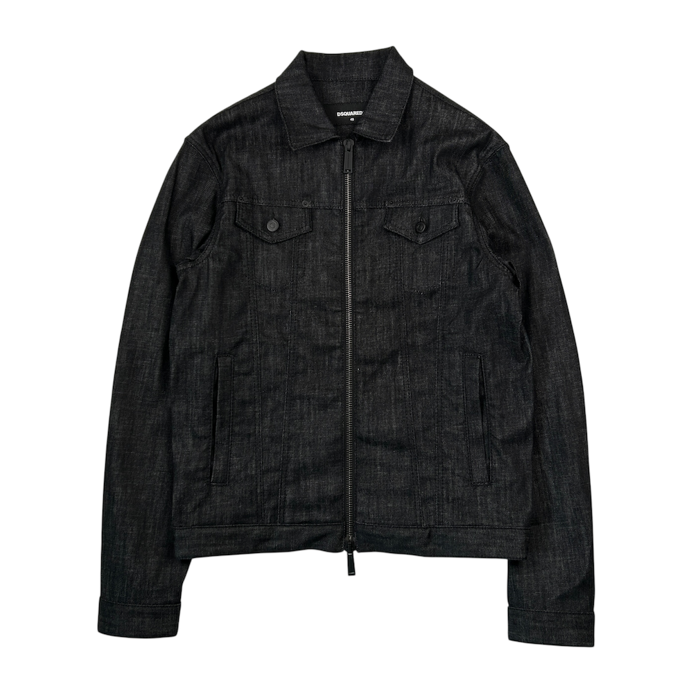 DSQUARED2 SS20 DENIM JACKET - DARK GREY