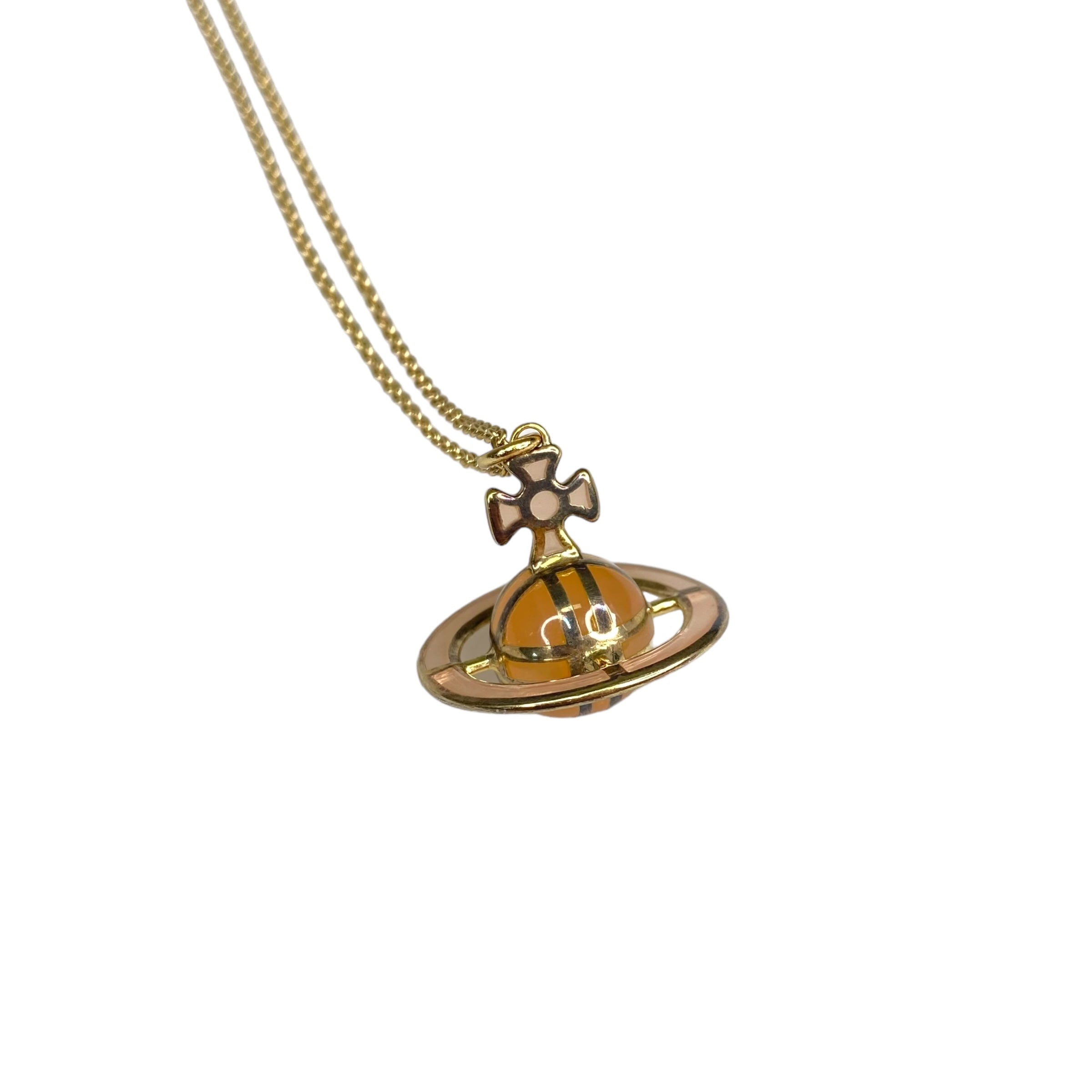 VIVIENNE WESTWOOD LARGE 3D ORB NECKLACE