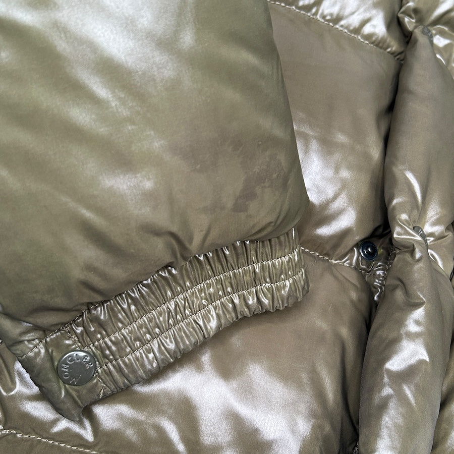 (1) MONCLER FOREST GREEN EVEREST DOWN JACKET (2006-2008)