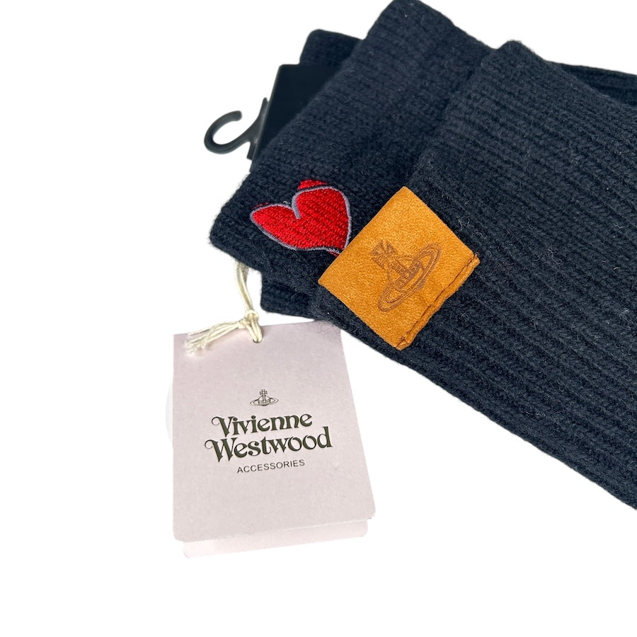 VIVIENNE WESTWOOD TOUCH WOOLLEN/NYLON GLOVES