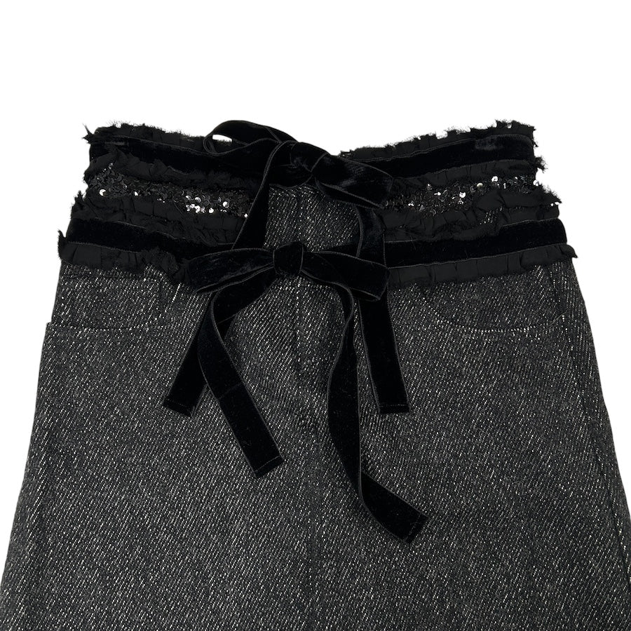 COMME DES GARCONS TRICOT 2006 WOOLLEN SKIRT YT4TGF