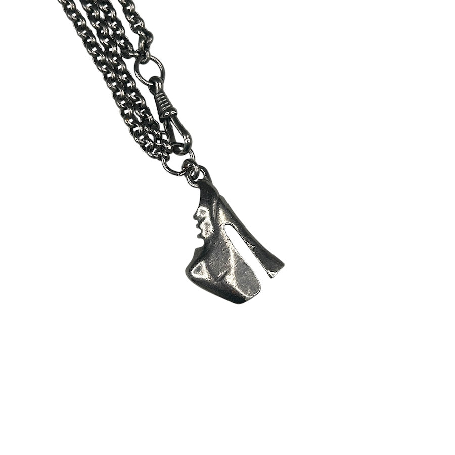 VIVIENNE WESTWOOD HIGH HEEL PENDANT DOUBLE CHAIN NECKLACE