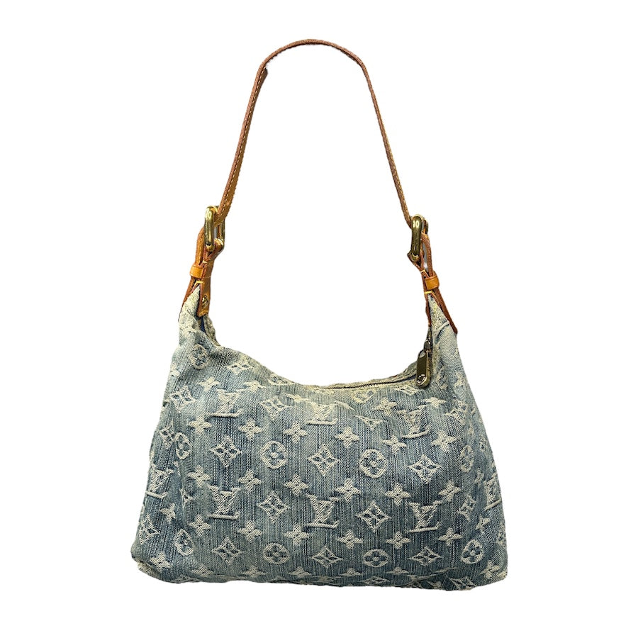 LOUIS VUITTON DENIM BAGGY PM SHOULDER BAG F237F9