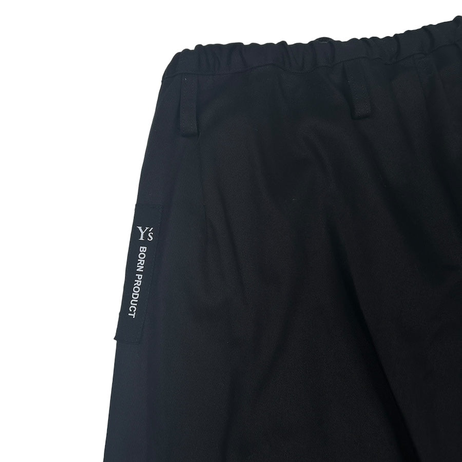 YOHJI YAMAMOTO Y'S WIDE SHORTS - BLACK G38F