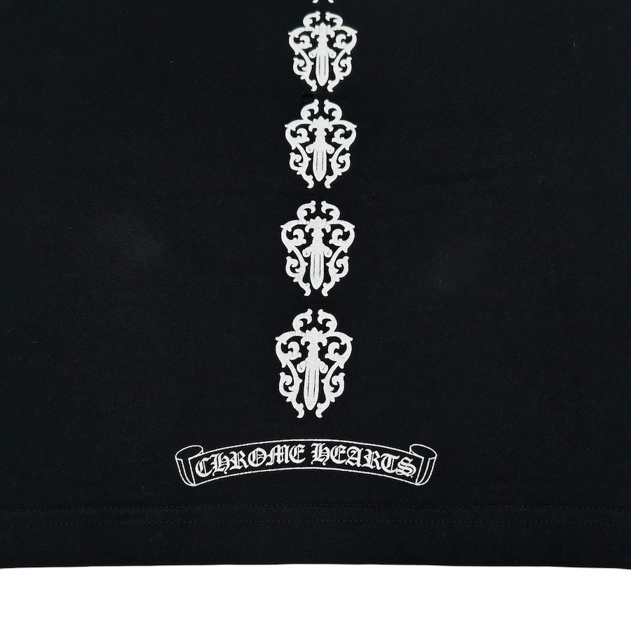 CHROME HEARTS POCKET DAGGER TEE - BLACK