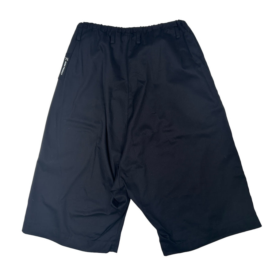 YOHJI YAMAMOTO Y'S WIDE SHORTS - BLACK G38F