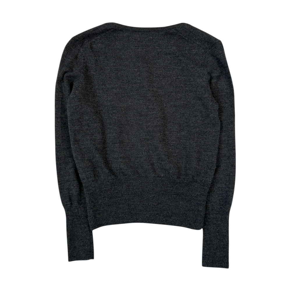 (2) VIVIENNE WESTWOOD RED LABEL CARDIGAN - GREY