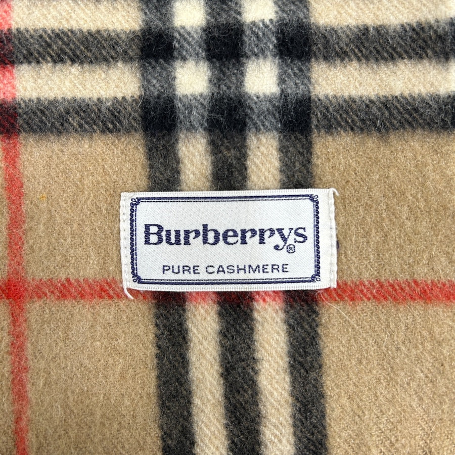 BUBRERRY cashmere light nova check scarf