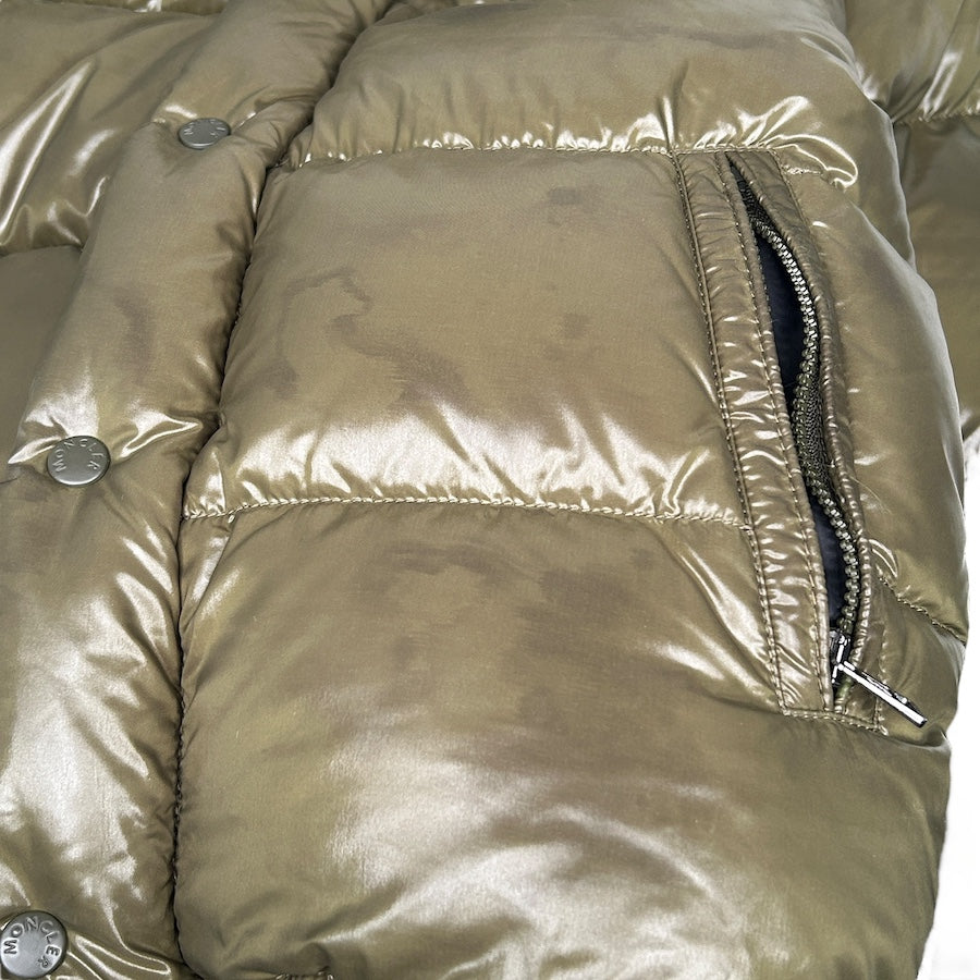 (1) MONCLER FOREST GREEN EVEREST DOWN JACKET (2006-2008)