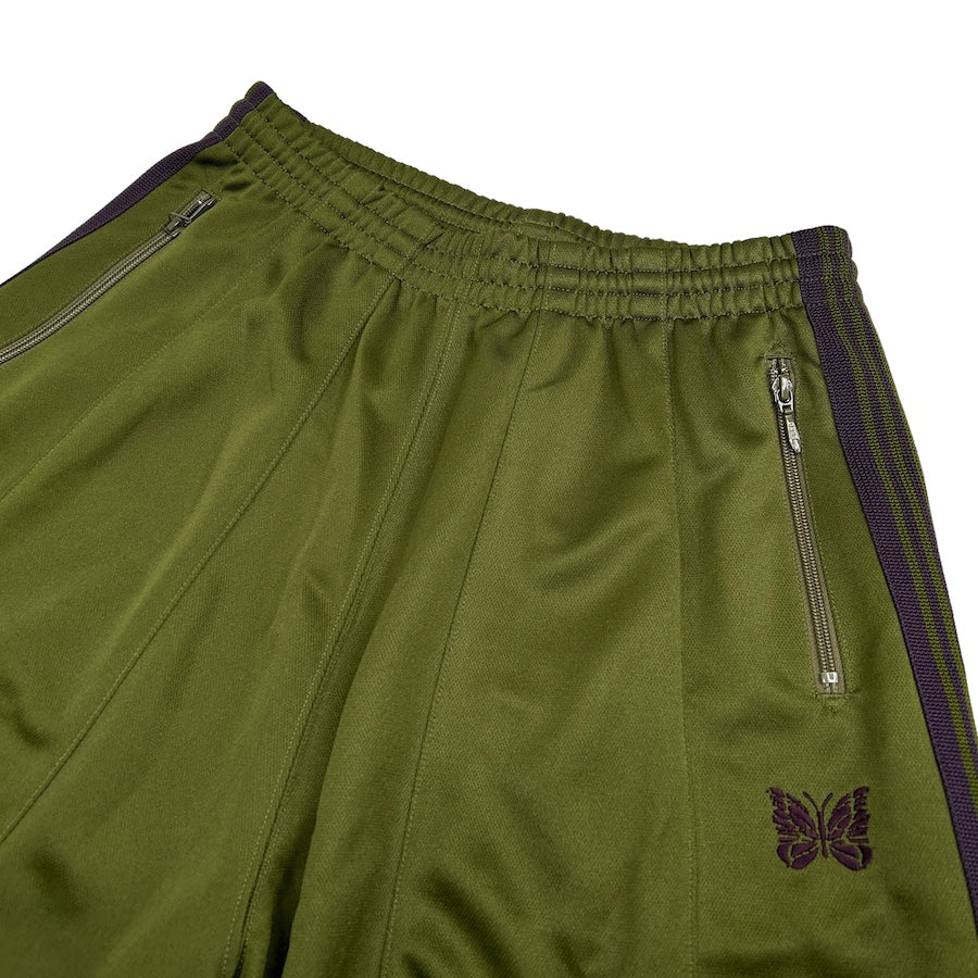 (XS) NEEDLES SS24 H.D TRACK PANTS - OLIVE / PURPLE