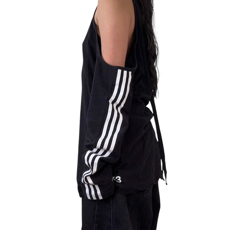 (2XS) ADIDAS Y-3 OPEN SHOULDER TOP