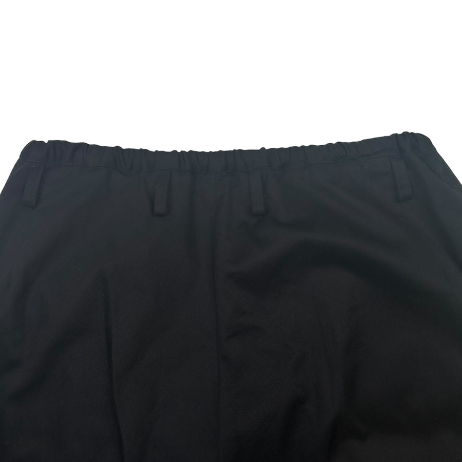 YOHJI YAMAMOTO Y'S WIDE SHORTS - BLACK G38F