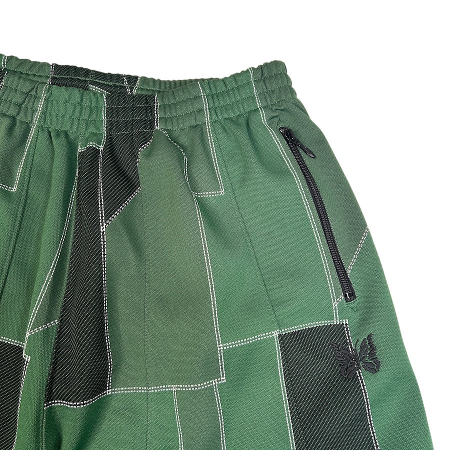 NEEDLES H.D TRACK PANTS - ABSTRACT GREEN