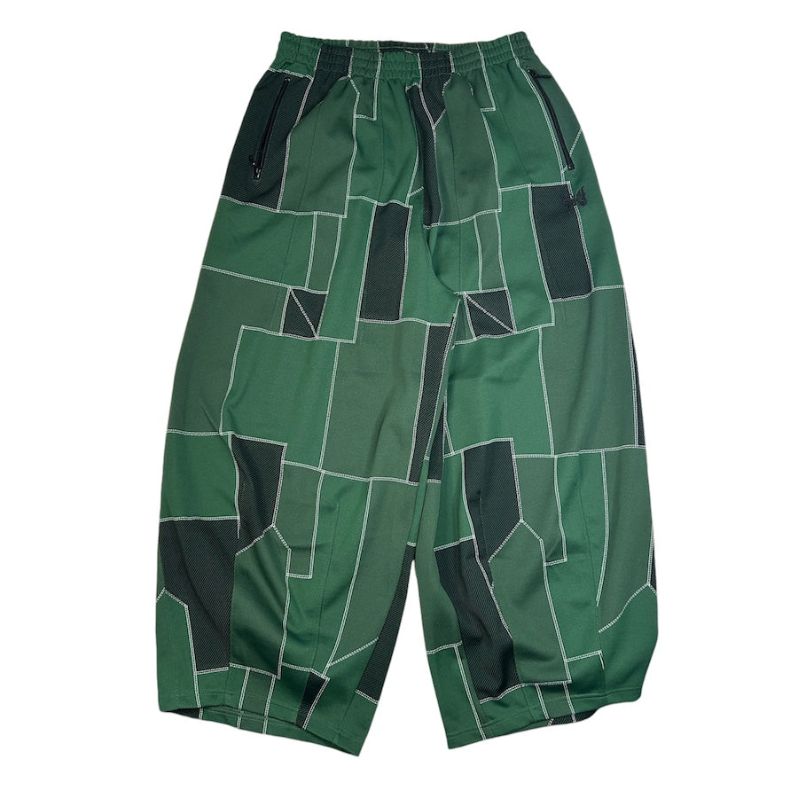 NEEDLES H.D TRACK PANTS - ABSTRACT GREEN