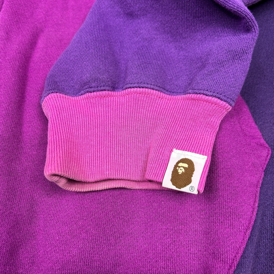 BAPE 2000S FULL ZIP PURPLE CAMO HOODIE