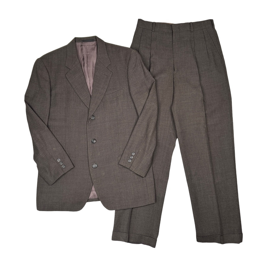 ISSEY MIYAKE DESIGN STUDIO WOOL BLEND SET (BLAZER & PANT)