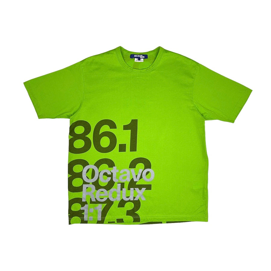 COMME DES GARÇONS X JUNYA WATANABE OCTAVO REDUX TEE - BRIGHT GREEN