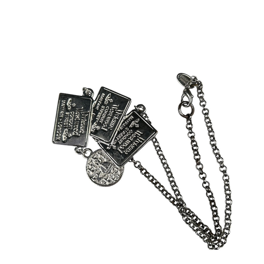 VIVIENNE WESTWOOD PLAYING CARDS PENDANT NECKLACE