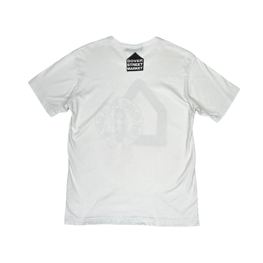 COMME DES GARÇONS X CHROME HEARTS DSM TEE - WHITE