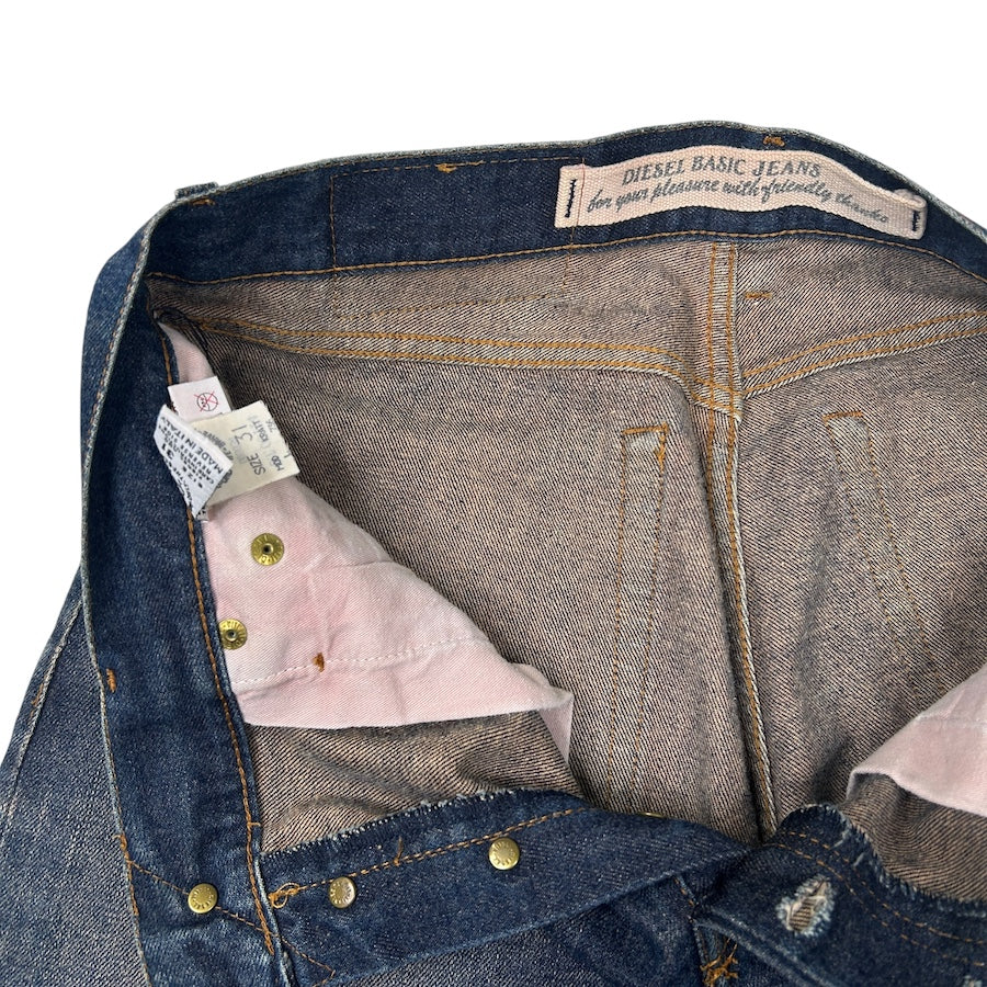 DIESEL STRAIGHT CUT DENIM - INDIGO V38GF