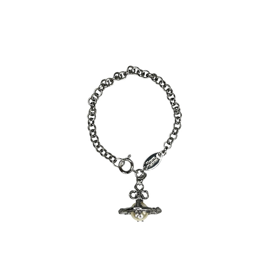 VIVIENNE WESTWOOD PEARL 3D ORB BRACELET