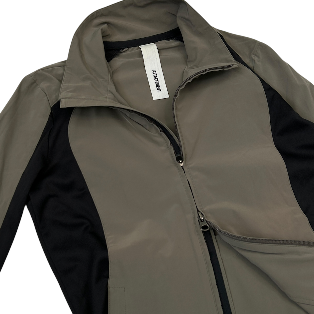 ATTACHMENT PANELLED NYLON JACKET (MISSING PHOTO)