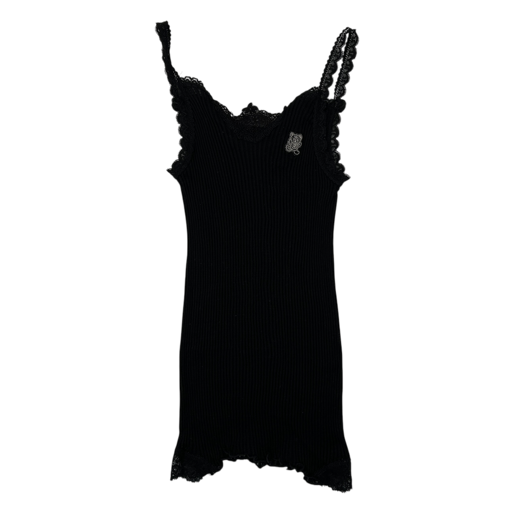 (NEW) HYSTERIC GLAMOUR BEAR LACE TANK TOP