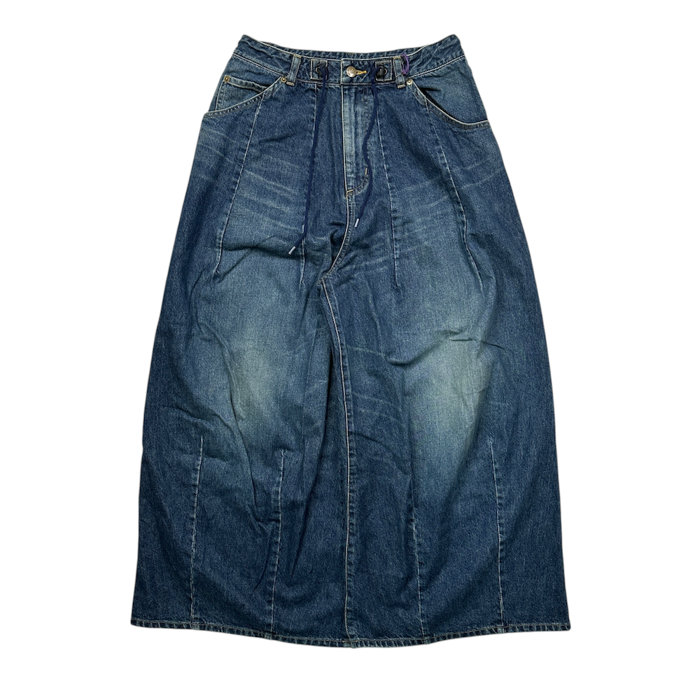 (NEW) NEEDLES 12OZ H.D BUGGY PANTS - BLUE