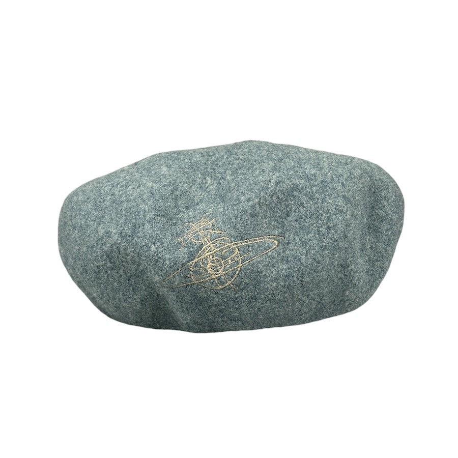 VIVIENNE WESTWOOD WOOLLEN BERET - BLUE G83RF