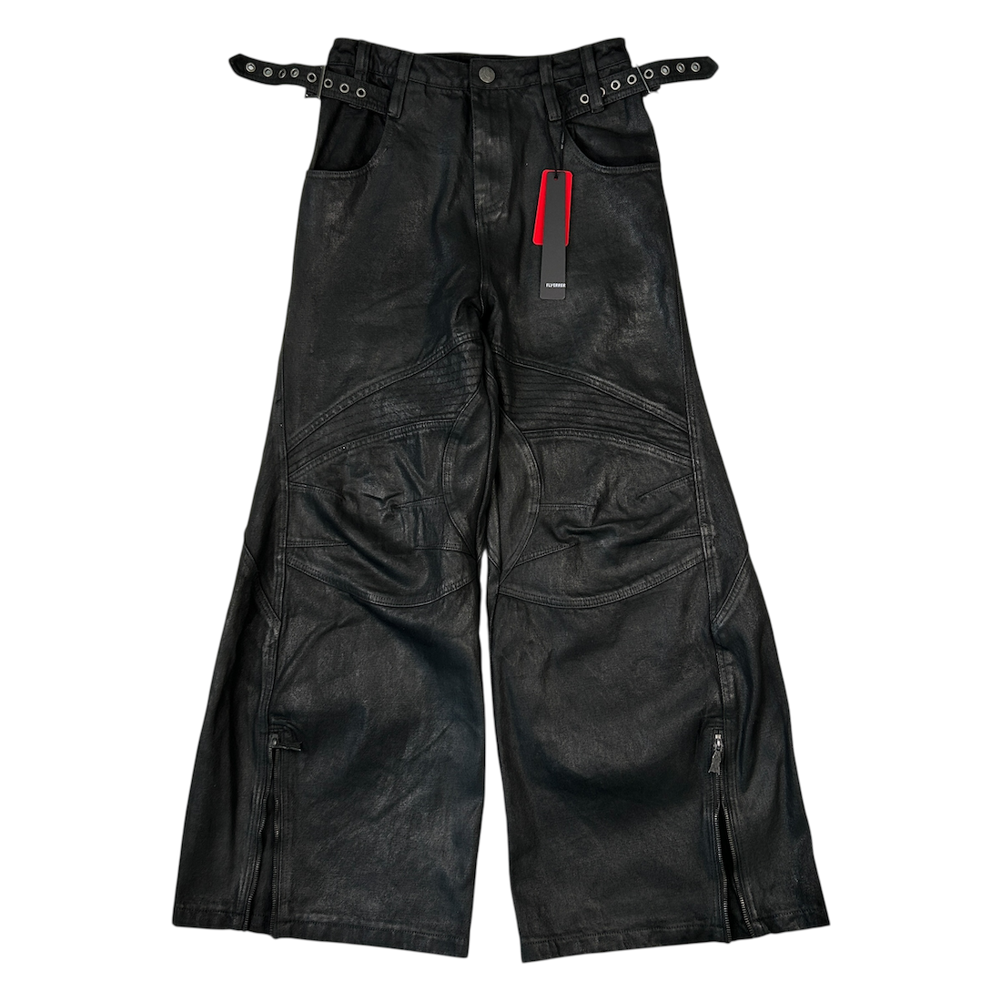 (NEW) FLYERRER WAXED DENIM - GREY
