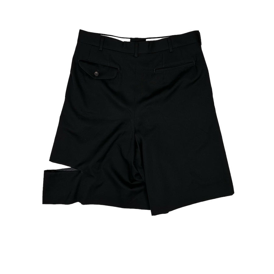 COMME DES GARCONS 2015 "CUT" WIDE SHORTS