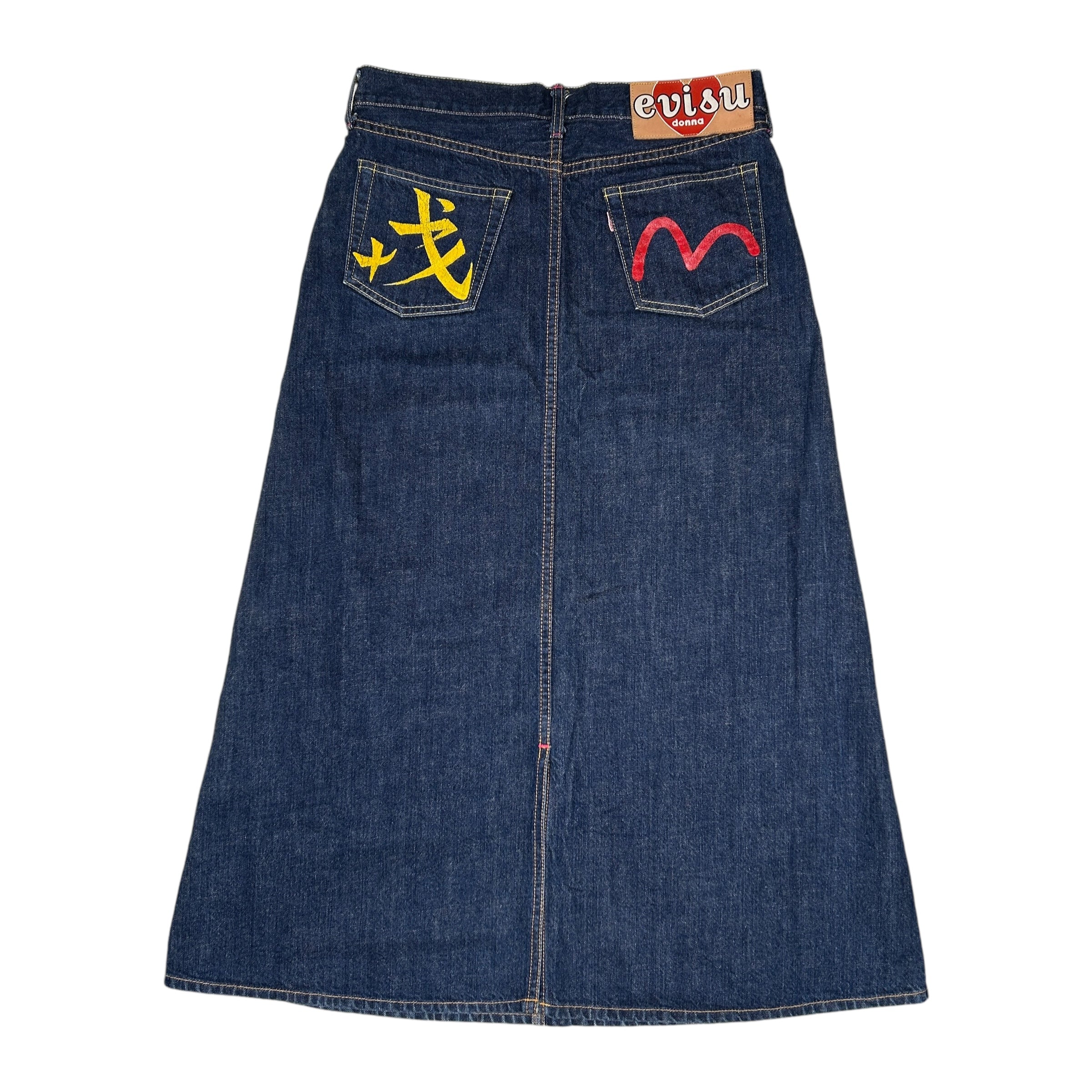 EVISU DONNA DENIM SKIRT T3RRF