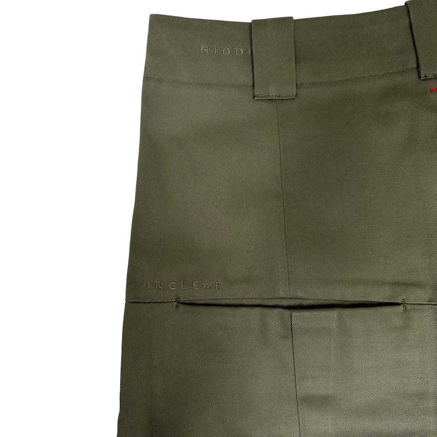 SHINYA KOZUKA X DICKIES "BAGGY" PANTS - OLIVE GREEN
