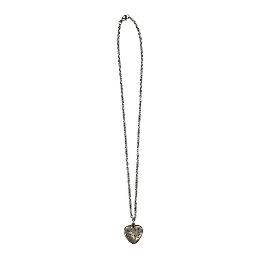 GUCCI 'BLIND FOR LOVE' HEART PENDANT
