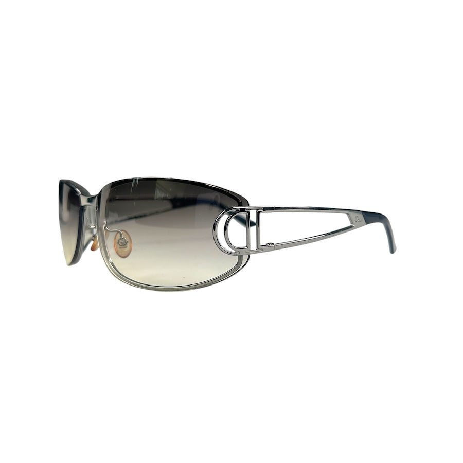 DIOR DIORISSIMO/F GREY & BLACK SUNGLASSES